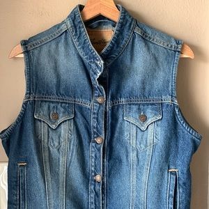 Denim Vest.